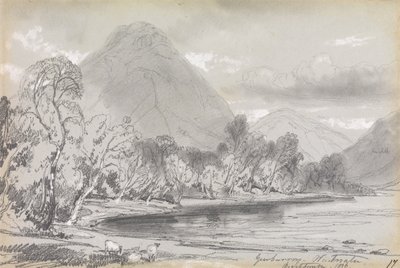 Yewbarrow, Wastwater, 16. September 1836 von Edward Lear